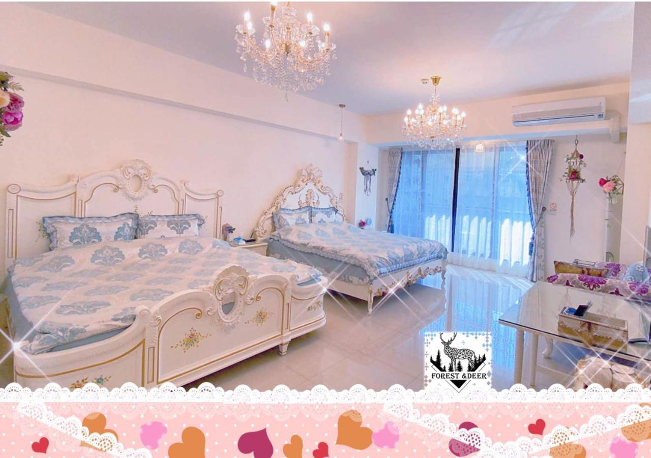 Forest Deer Black Tea Homestay Tainan Bagian luar foto