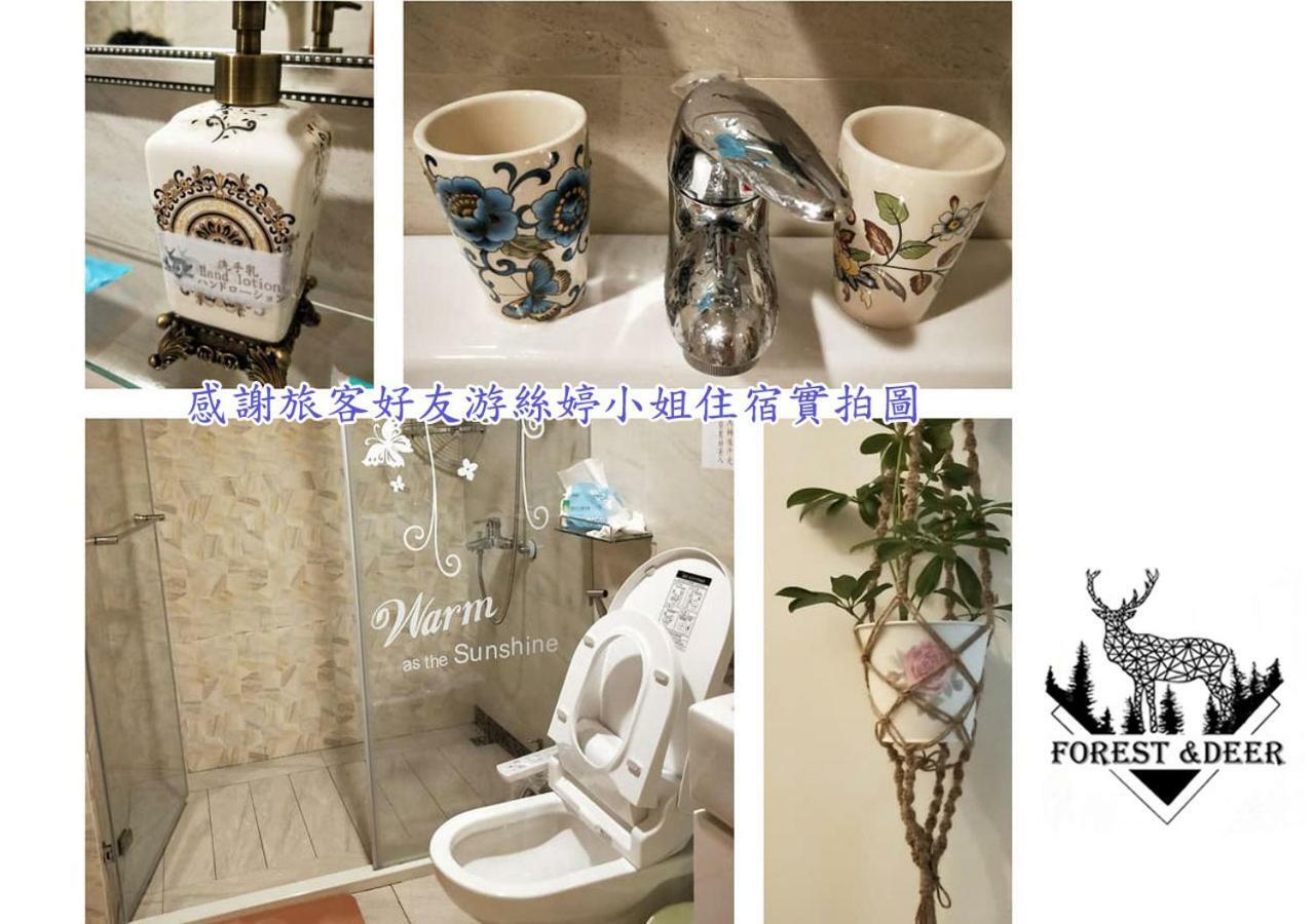 Forest Deer Black Tea Homestay Tainan Bagian luar foto